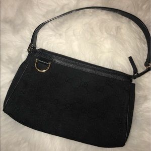 Authentic Gucci D Ring Pouchette