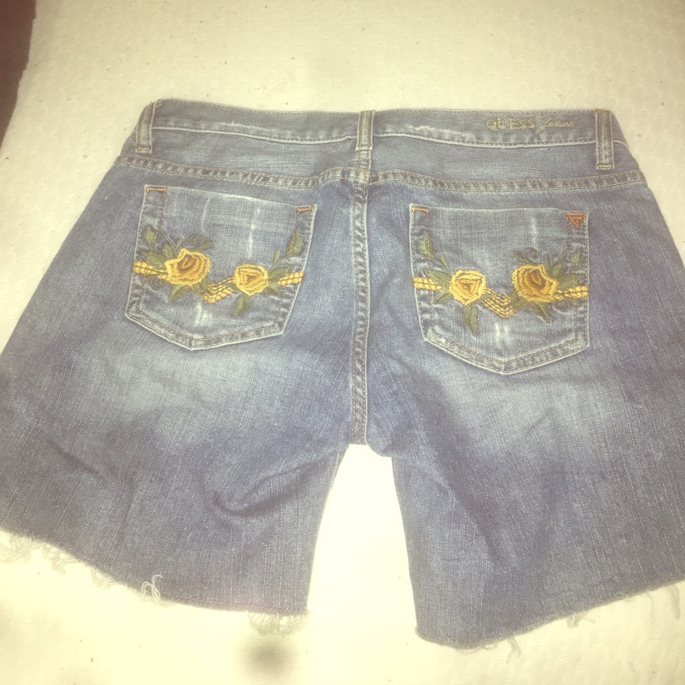 Vintage Style Guess Flower Shorts