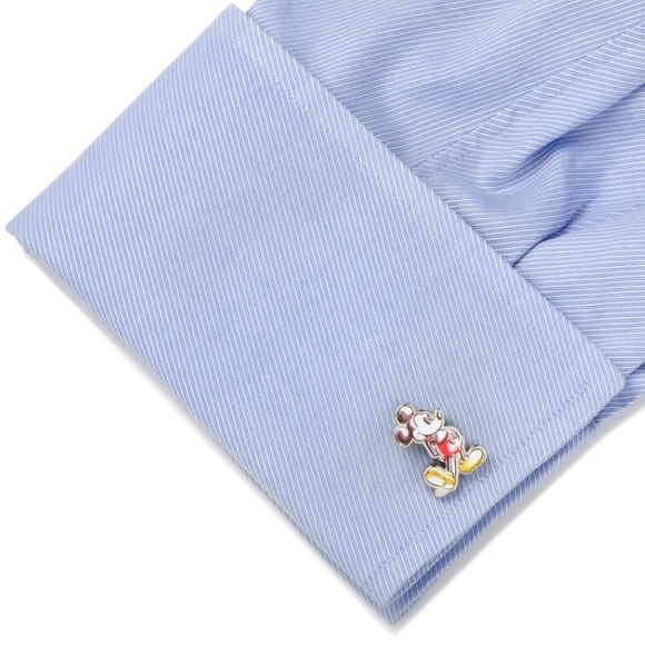 Watercolor Mickey Mouse Cufflinks - Picture 3 of 3