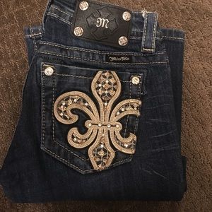 Dark Wash Miss Me Jeans