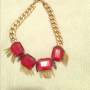 Badass red necklace
