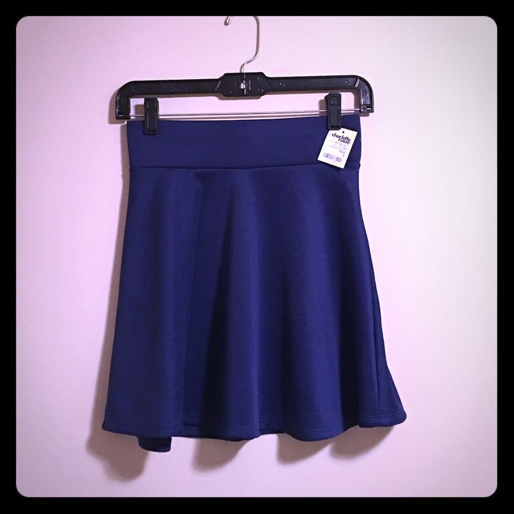 NWT charlotte russe💙 RoyBlue Skirt