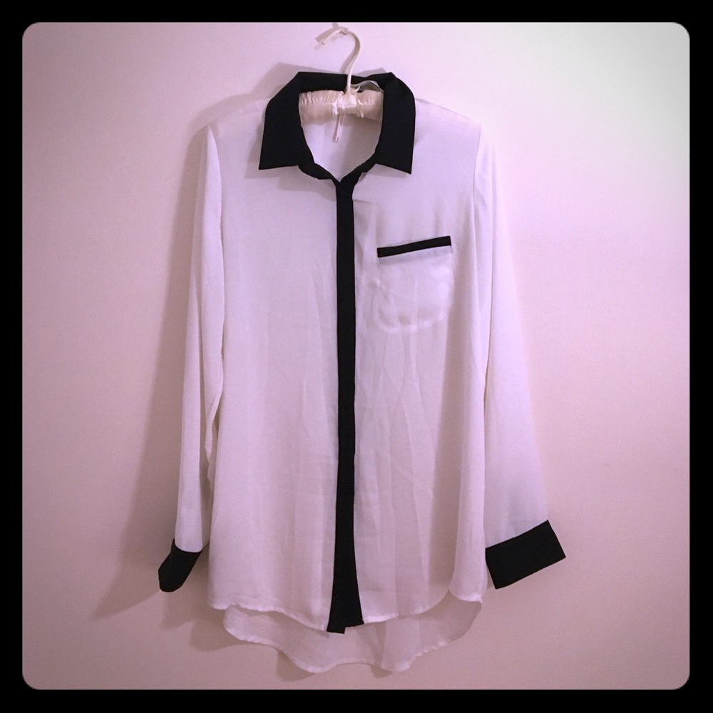 Free People white sheer top