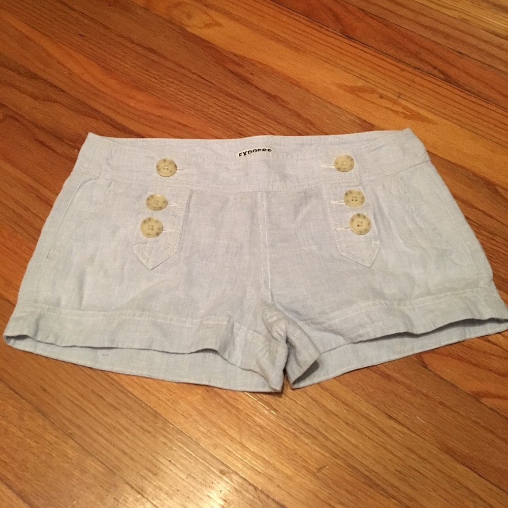 Light Blue Express Shorts