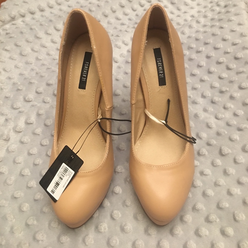 Forever 21 Nude 5" inch heels
