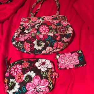 Vera Bradley 3 piece set