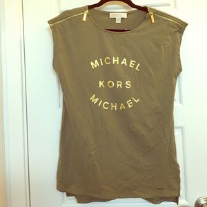 Stylish Green Michael Kors Shirt