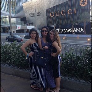 Black & White Bebe Dress