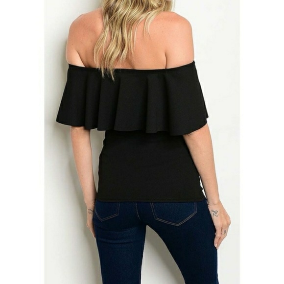 HP PICK NWT ROSE OFF SHOULDER TOP - Picture 2 of 5