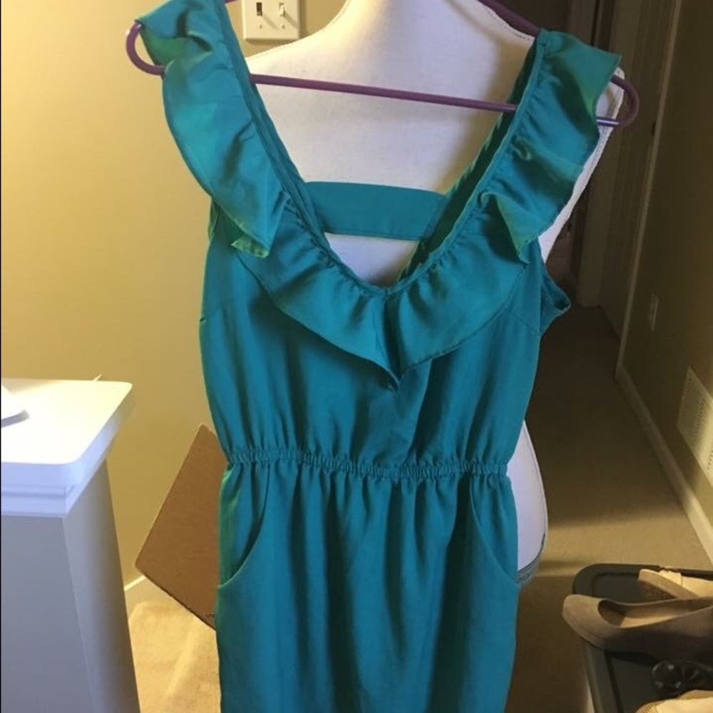 Turquoise Green Dress