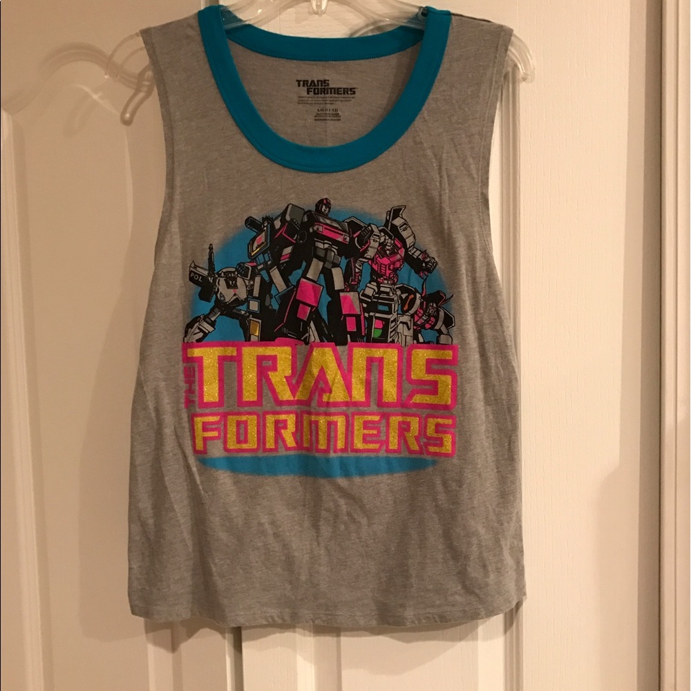 TRANSFORMERS women's size large tshirt tank top