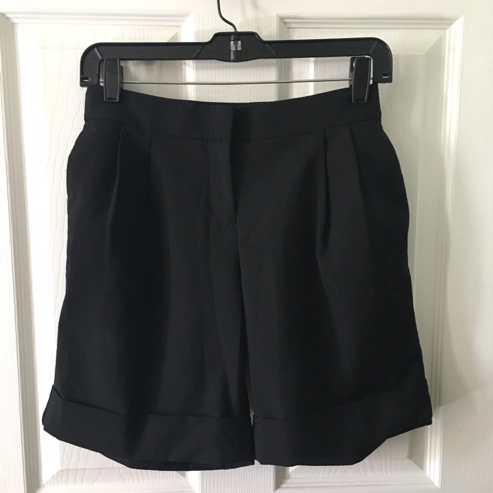 Sale! Express black shirts cuff pleat high waist