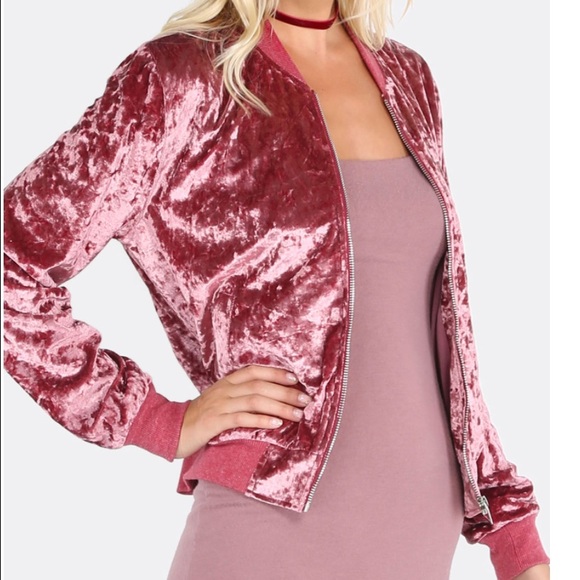 🚫donated🚫 Pink bomber jacket - Picture 2 of 4