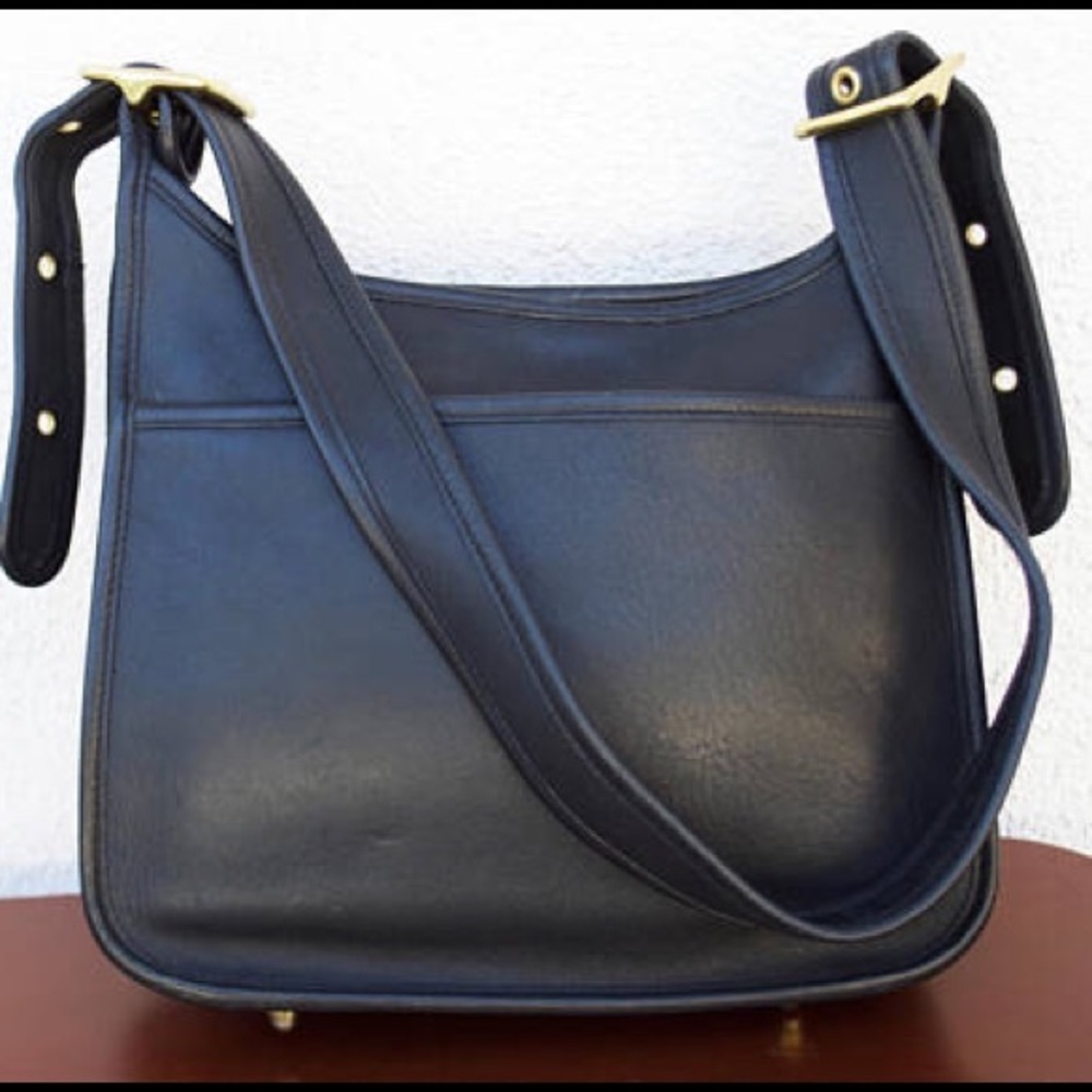 Vintage COACH legacy black zipper tote