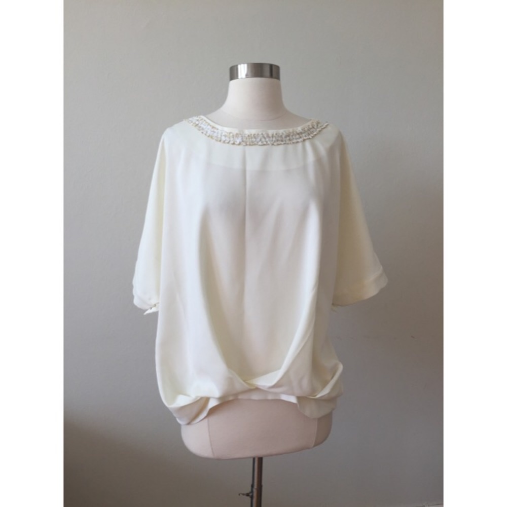Modcloth Stitch Fix Magie embellished oversize Top