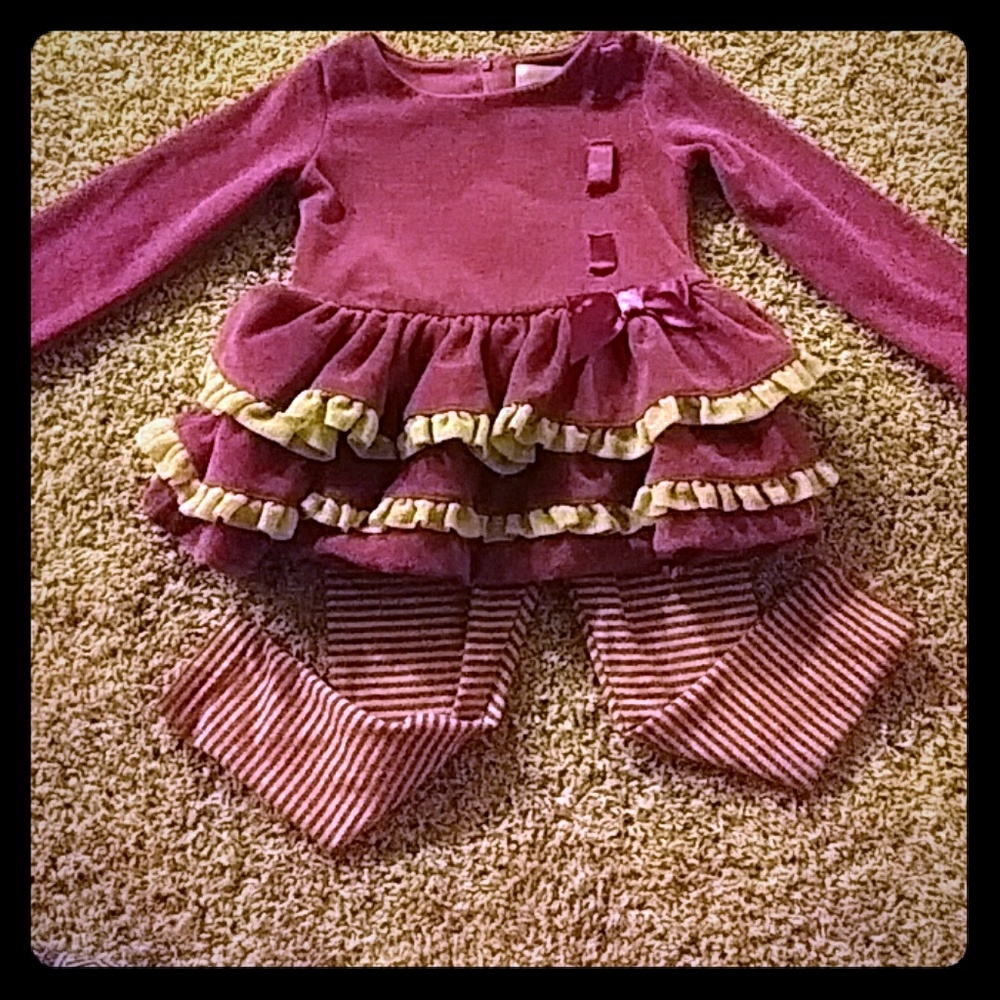 2 piece 2T girls outfit