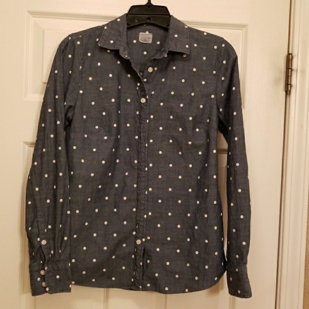 J. Crew chambray button down - Picture 2 of 2