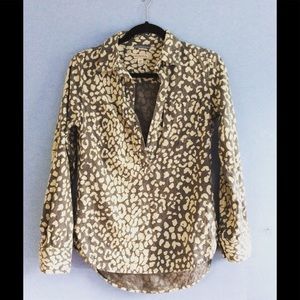 Denim Button-down Shirt