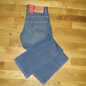 Boys Levi's 511 Slim Stretch Jeans Brand New
