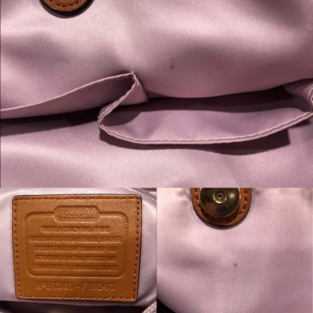 ❌SOLD❌ COACH - Ashely Leather Carryall Purse - Picture 8 of 8