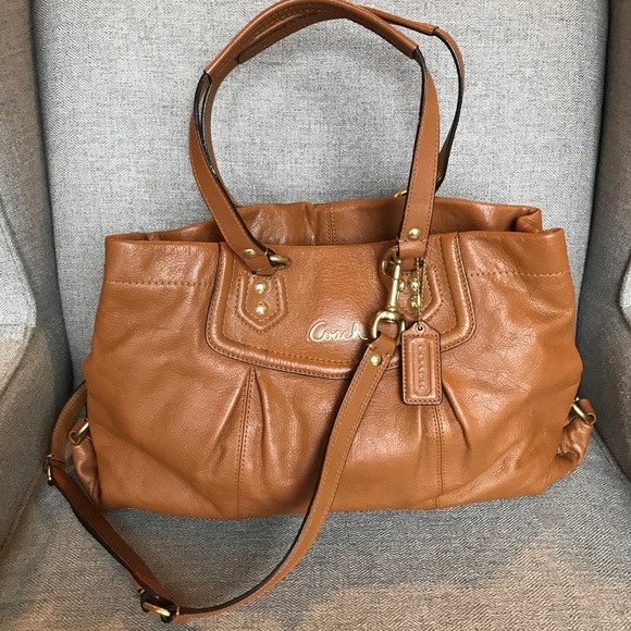 ❌SOLD❌ COACH - Ashely Leather Carryall Purse - Picture 2 of 8