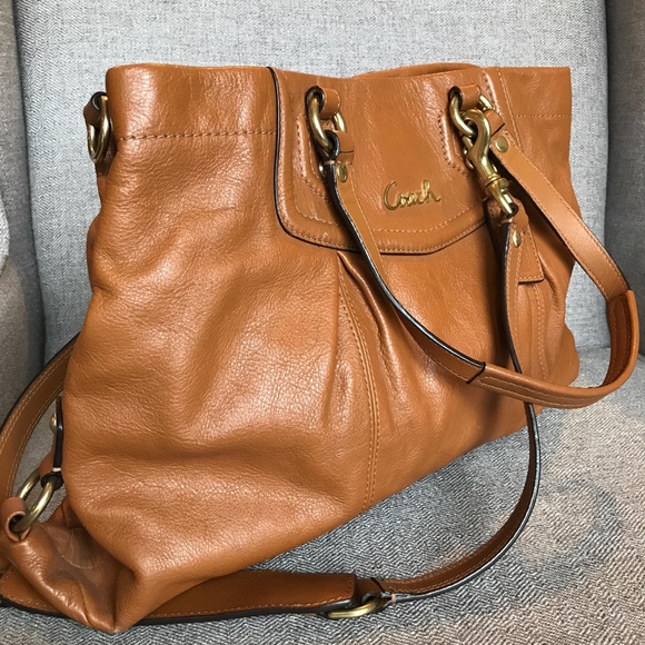 ❌SOLD❌ COACH - Ashely Leather Carryall Purse - Picture 3 of 8