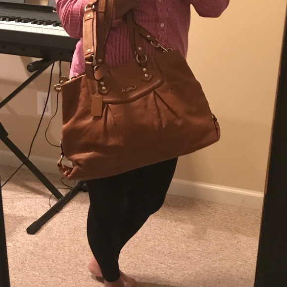 ❌SOLD❌ COACH - Ashely Leather Carryall Purse - Picture 7 of 8