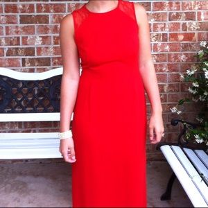 Red prom dress