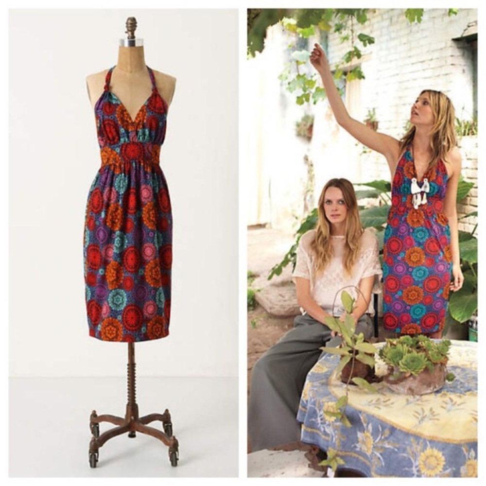 Anthro 'SPINNING LIGHTS DRESS'