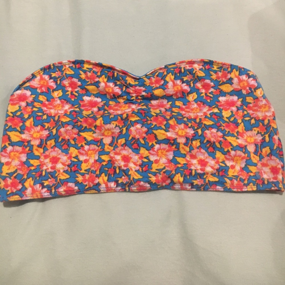 Nollie Blue floral bandeau