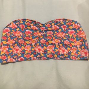 Nollie Blue floral bandeau