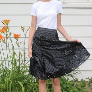 Faux Leather Skirt (Worthington)
