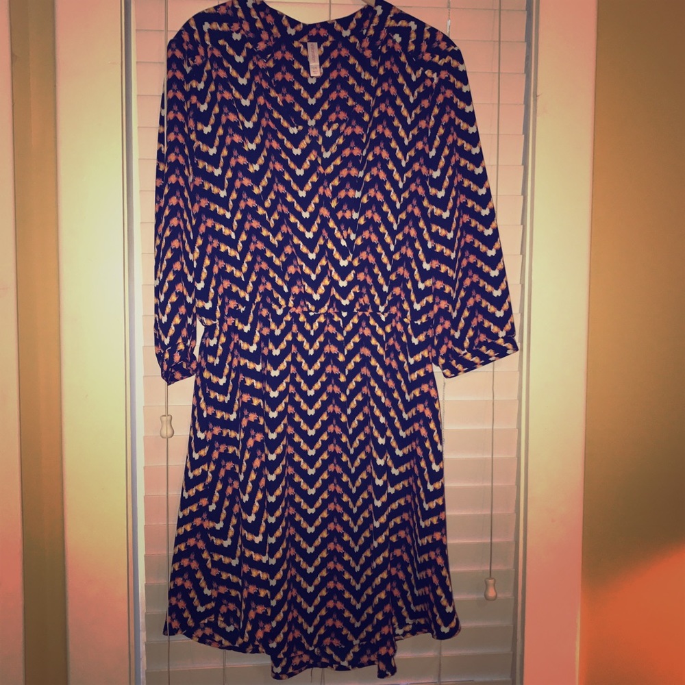 Target Xhillaration Navy/Multi Colored above knee