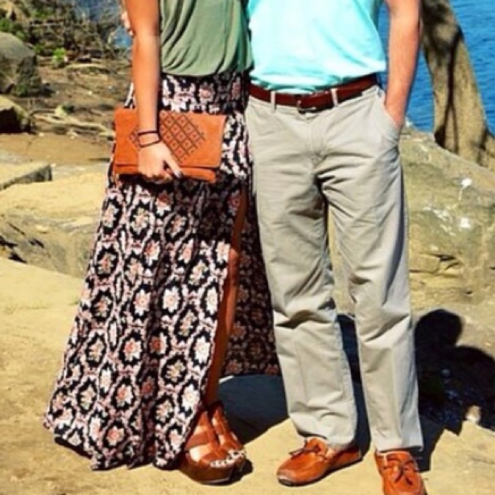 Flynn Skye split maxi skirt (size 1)