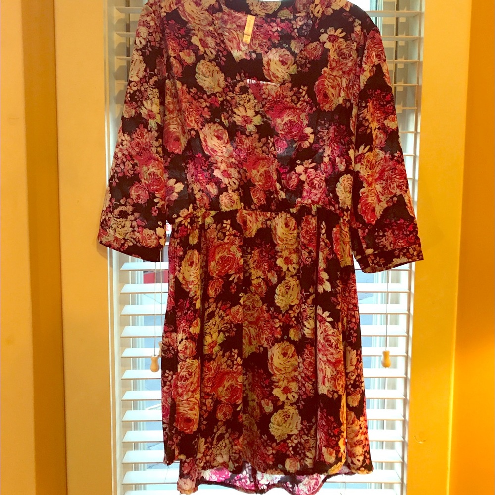 Target Xhilaration Pink Rose above knee dress