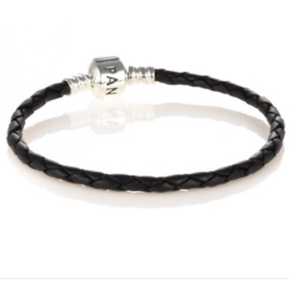 Pandora Black Leather Bracelet