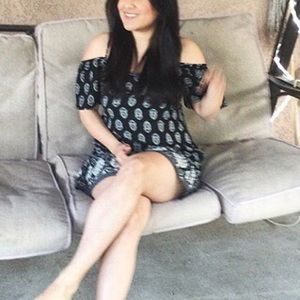 Off the shoulder dress