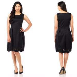 *brand-new* Black Dress -Figure flattering