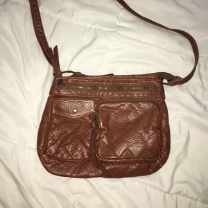 leather cross body