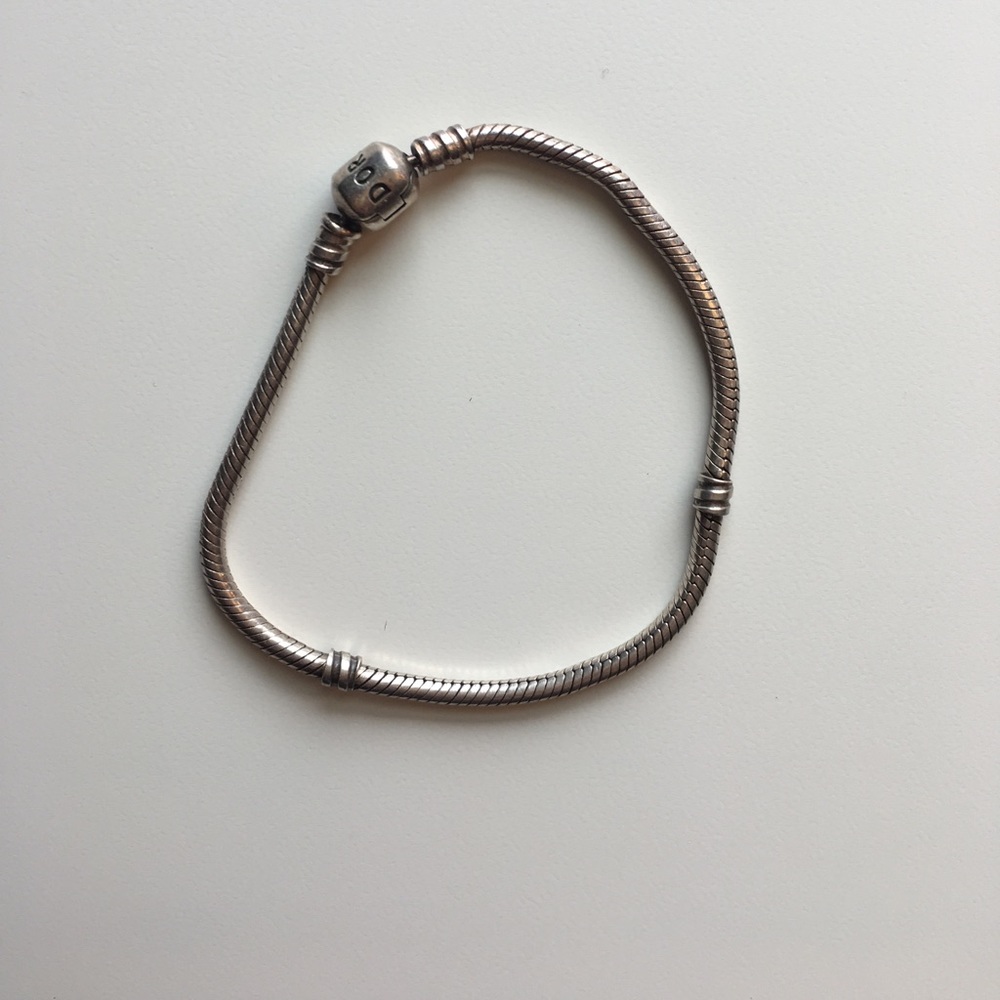 Iconic Silver Pandora Charm Bracelet