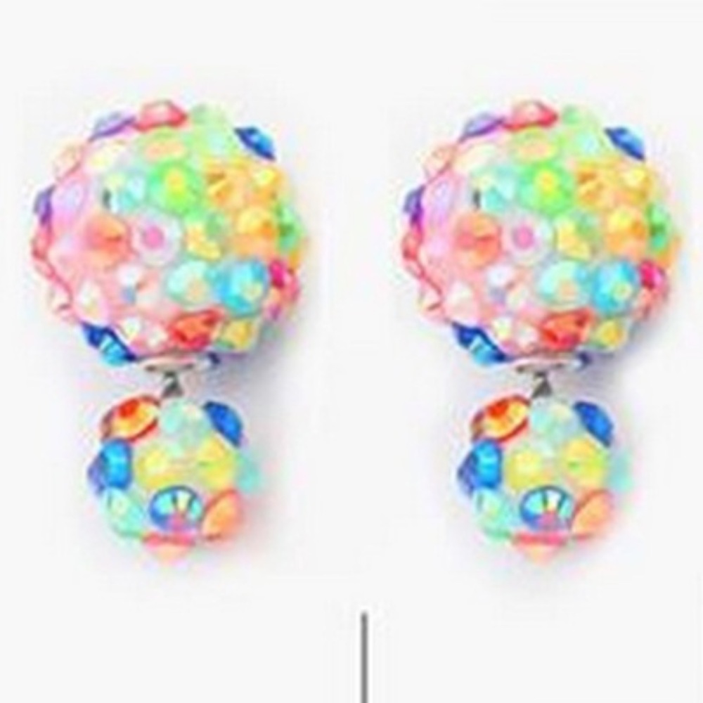 🌺 CONFETTI EARRINGS ▪️MULTI 🌺