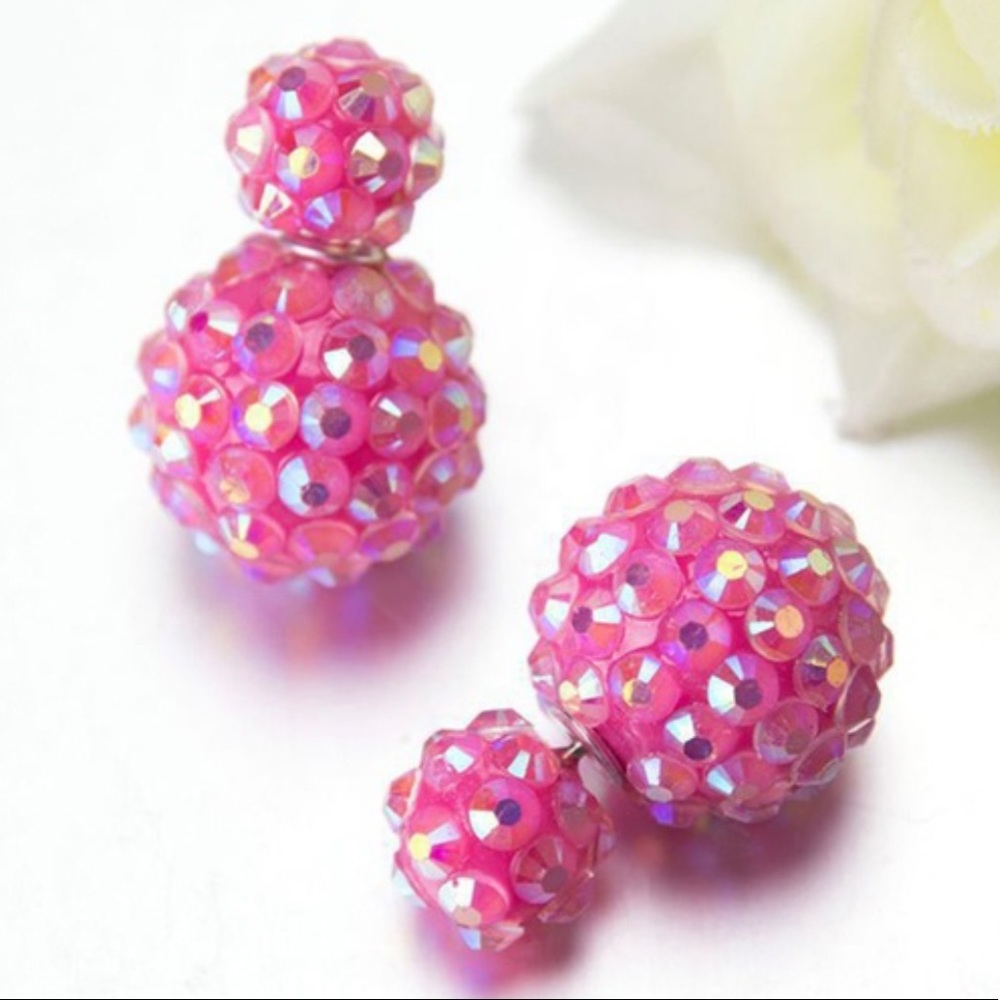 🌺 JUICY MELON EARRINGS ▪️PINK 🌺