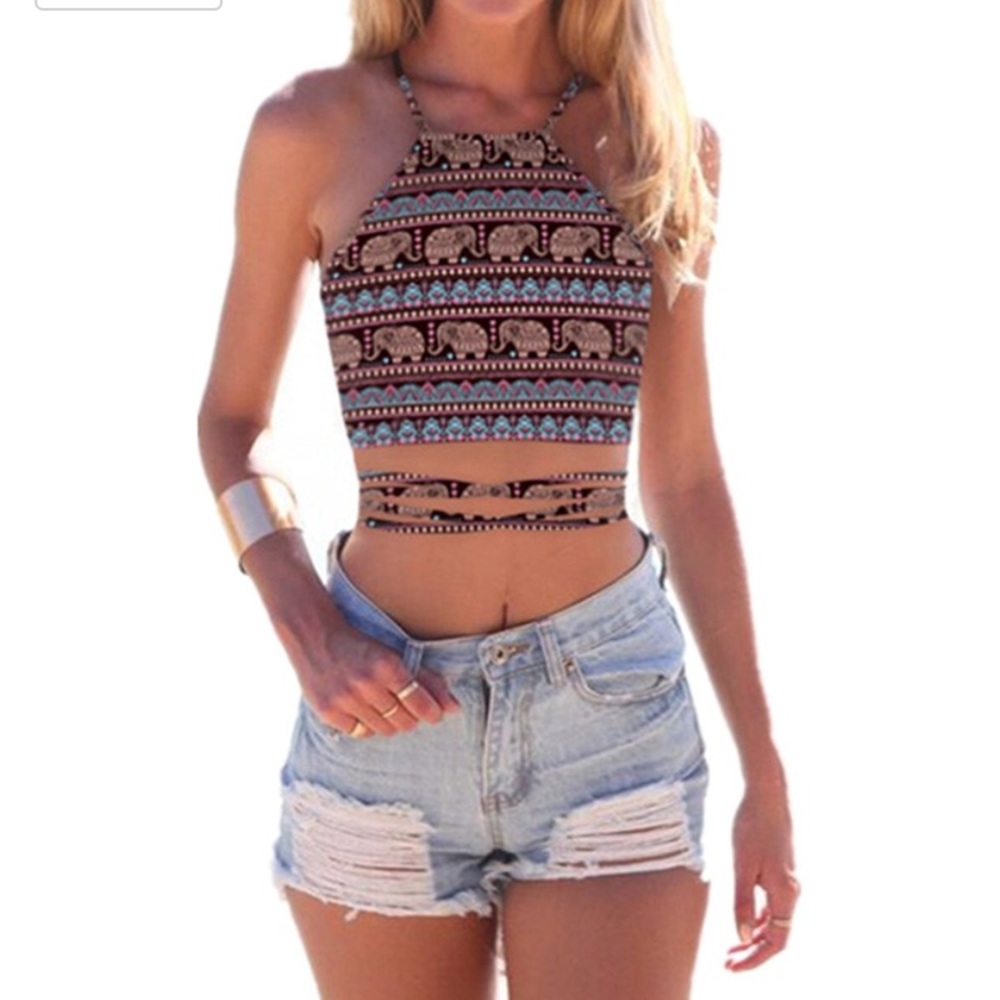 Cropped Halter top