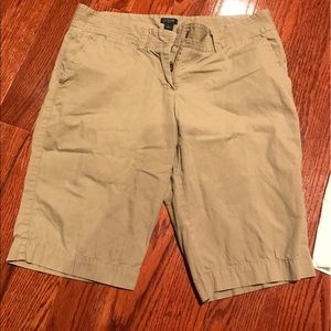 J Crew Tan Shorts