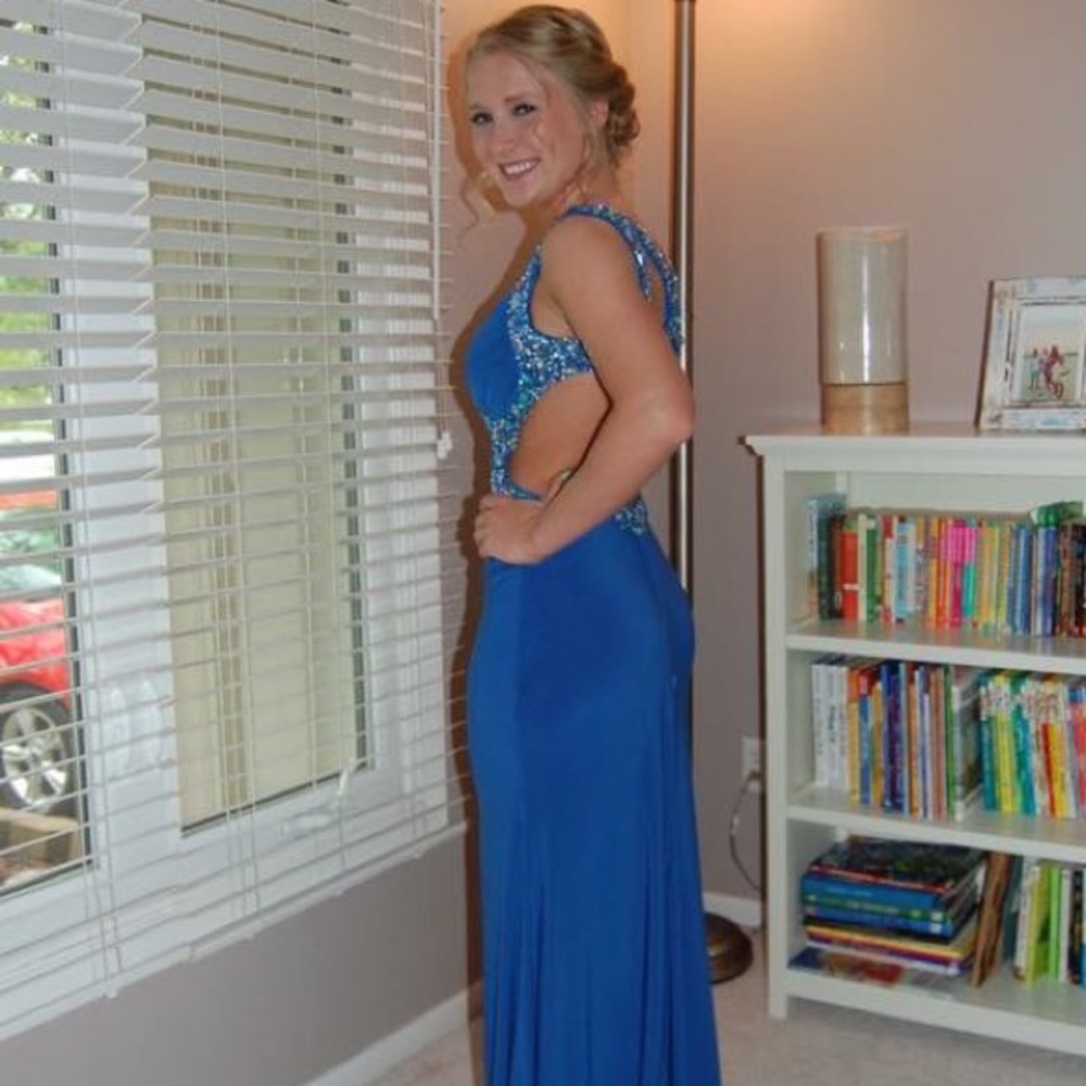 Blue Prom Dress