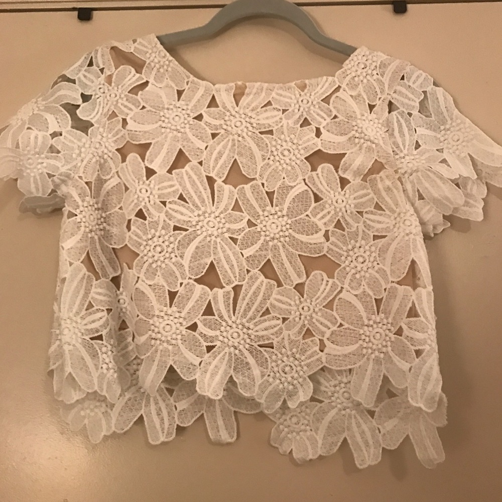 Cropped top from planet blue (XS) NWT