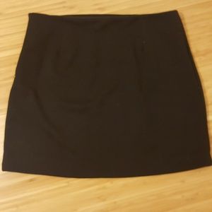 Basic Black Mini Skirt
