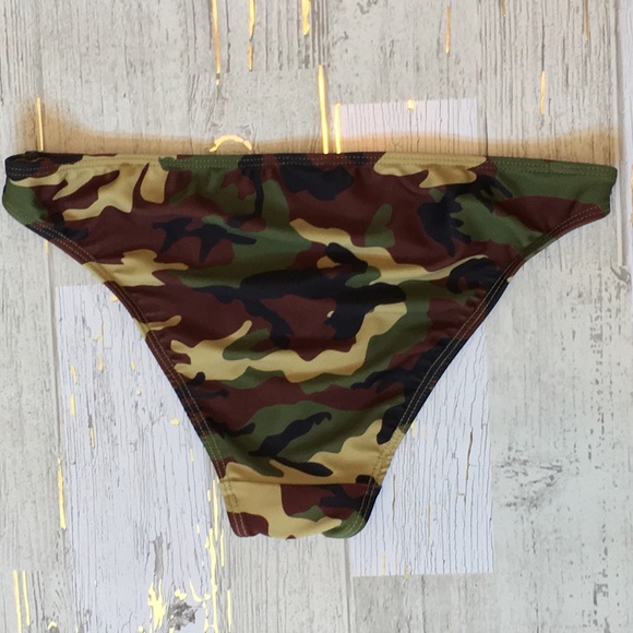 ✨The Kylie Camo Bikini-Green Woodland - Picture 6 of 8
