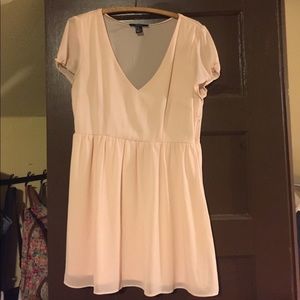 Baby pink sweetheart dress