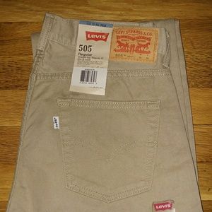 Boys Levi's 505 Regular Jeans Brand New